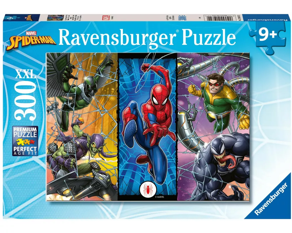 Kinderpuzzle 300 XXL Teile - Die Welt von Spider-Man