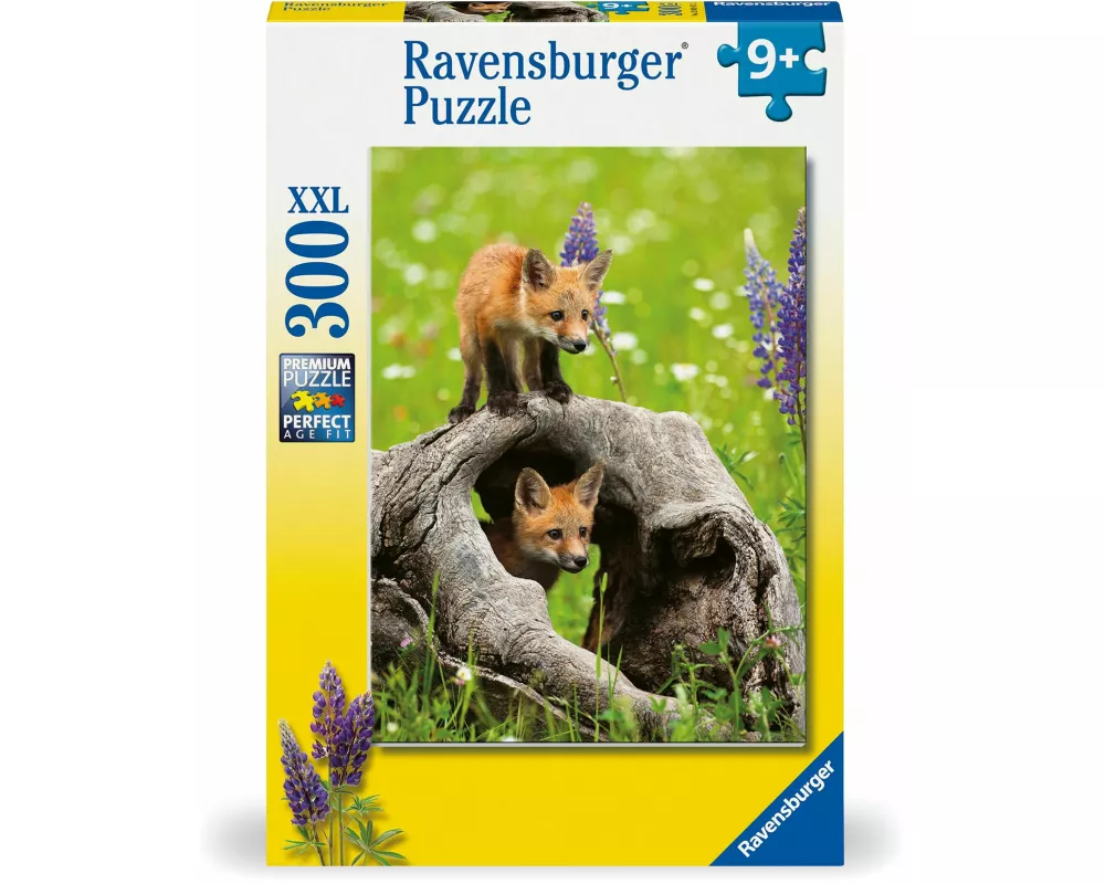 Kinderpuzzle 300 XXL Teile - Freche Füchse