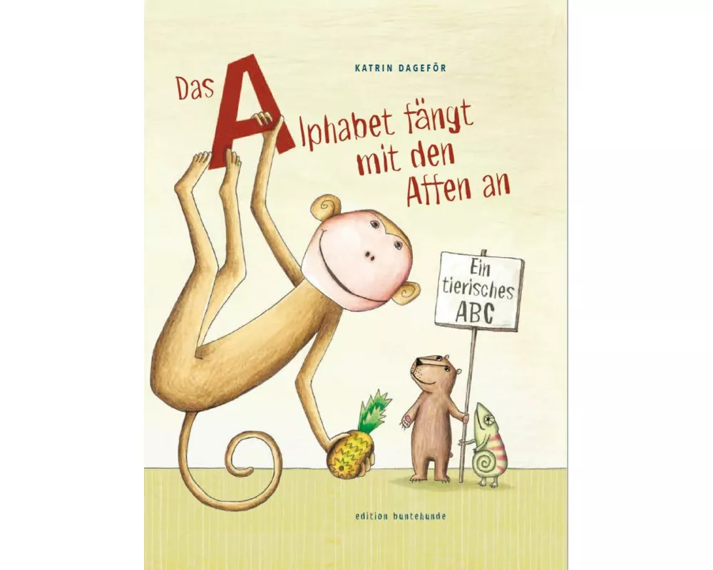 Das Alphabet fängt mit den Affen an