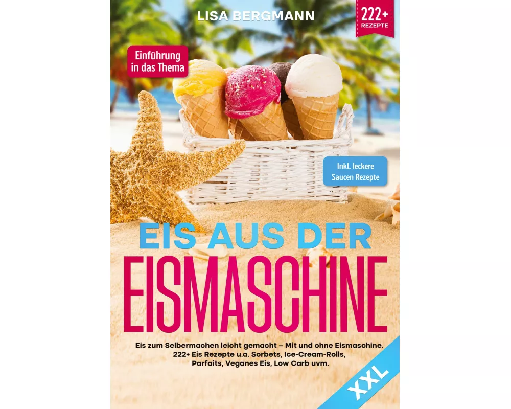Eis aus der Eismaschine XXL