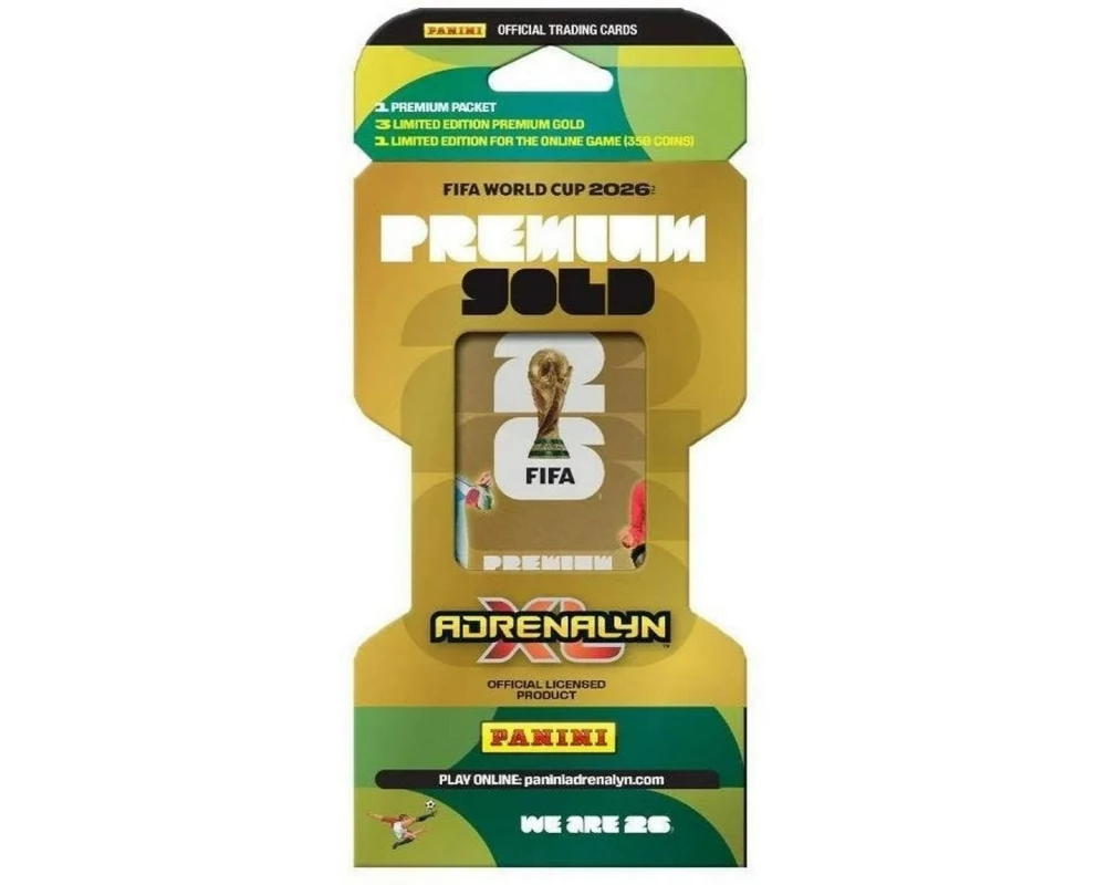 Panini FIFA WC 26 Trading Cards Premium Gold Box (10)