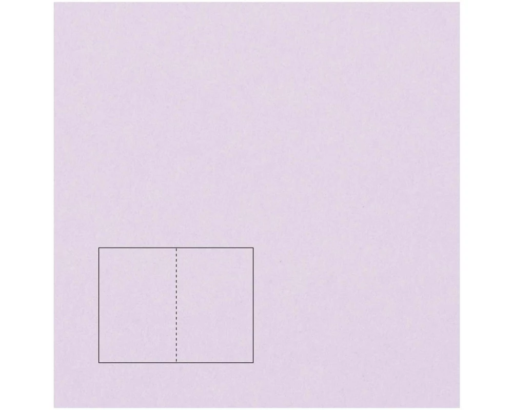 Rico Design Paper Poetry Essentials Klappkarte A5, Flieder