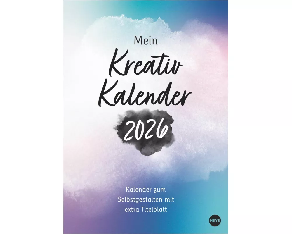 Kreativkalender Design A4 2026