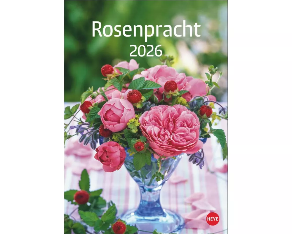 Rosenpracht Kalender 2026