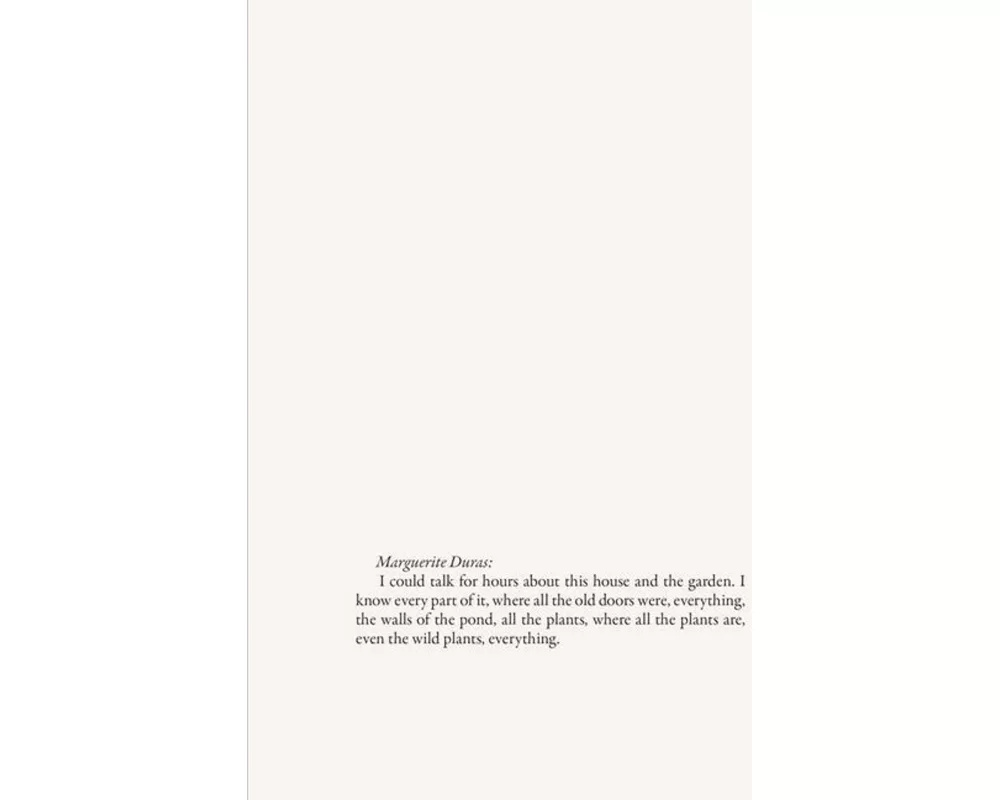 The Places of Marguerite Duras