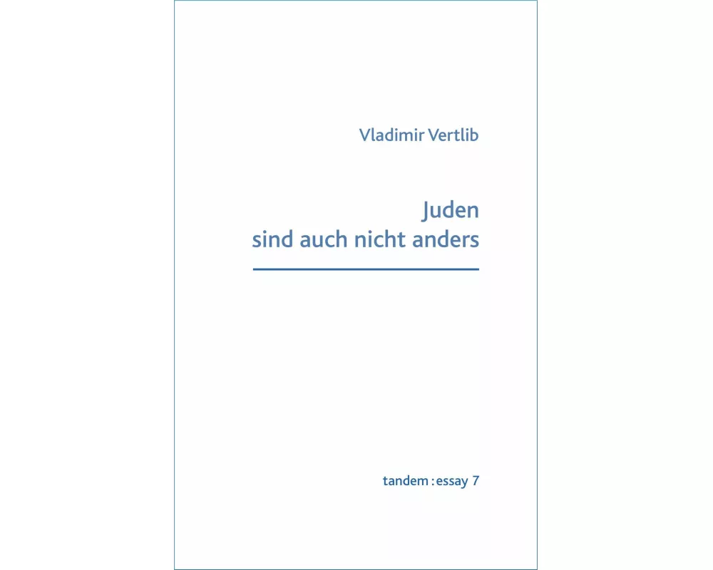 Juden sind auch nicht anders
