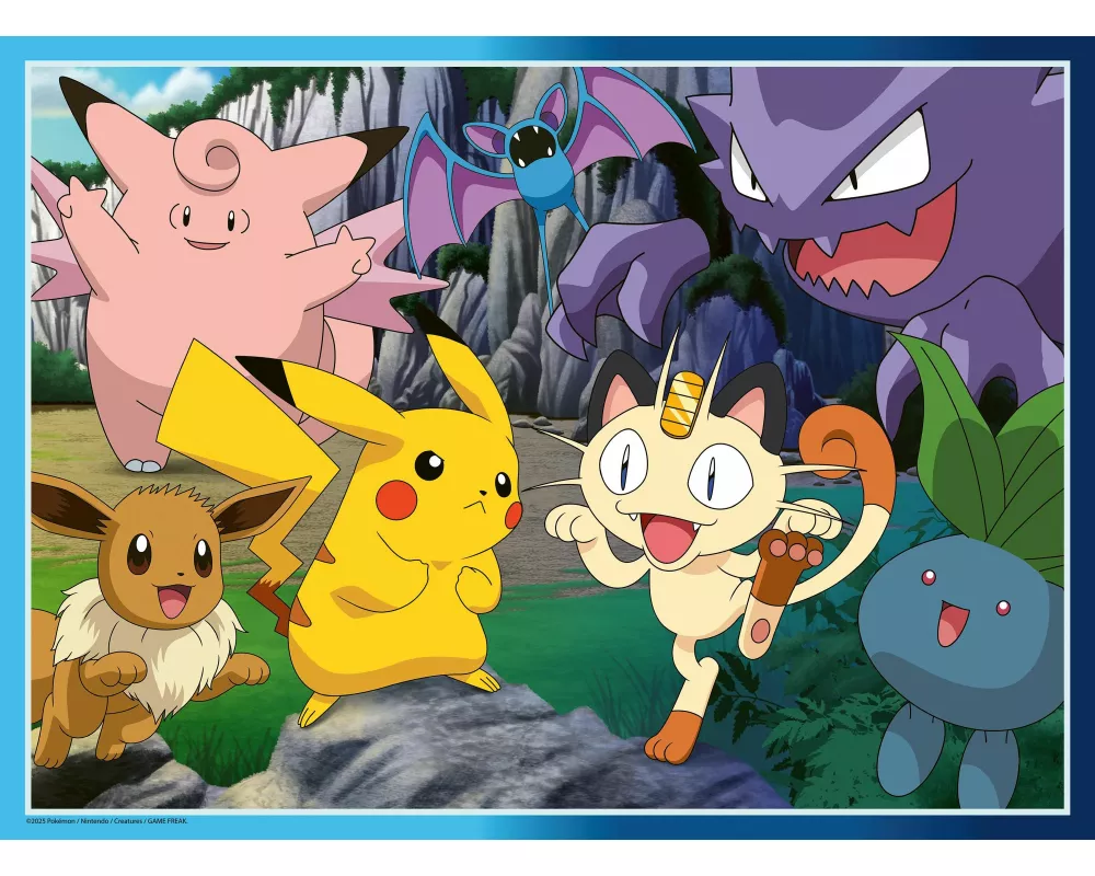 Kinderpuzzle 300 XXL Teile - Pokémon - Fang die Pokémon!