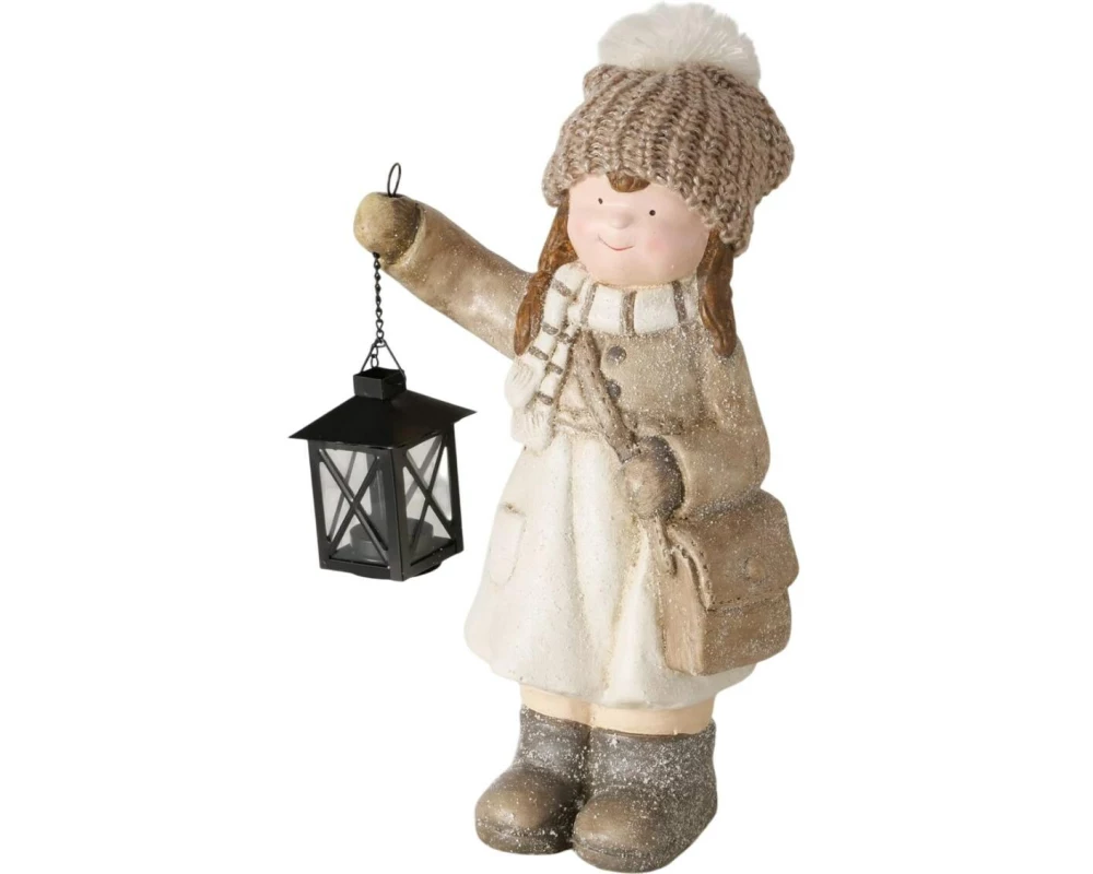 Boltze Weihnachtsfigur Charlie Kunststoff, 40 cm