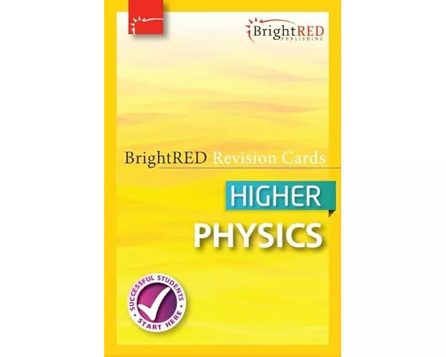 BrightRED Revision Cards - Higher Physics