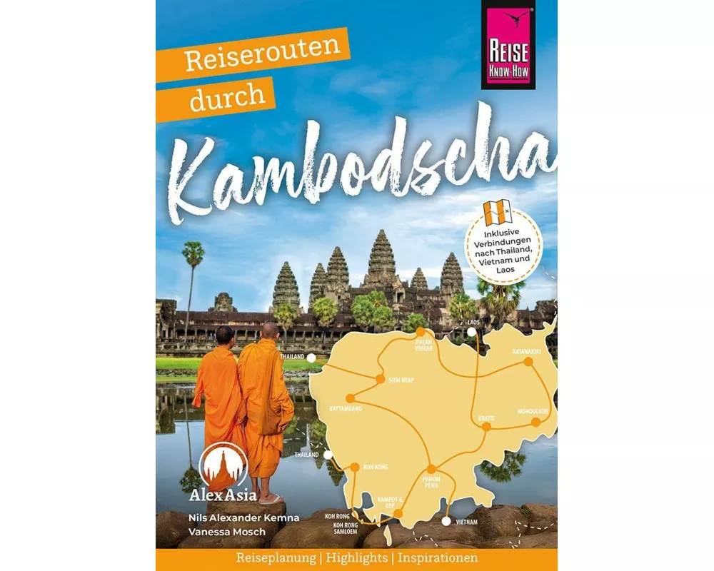 Reiserouten durch Kambodscha