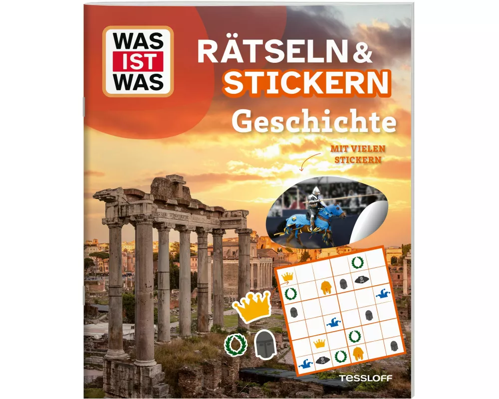 WAS IST WAS Rätseln und Stickern: Geschichte
