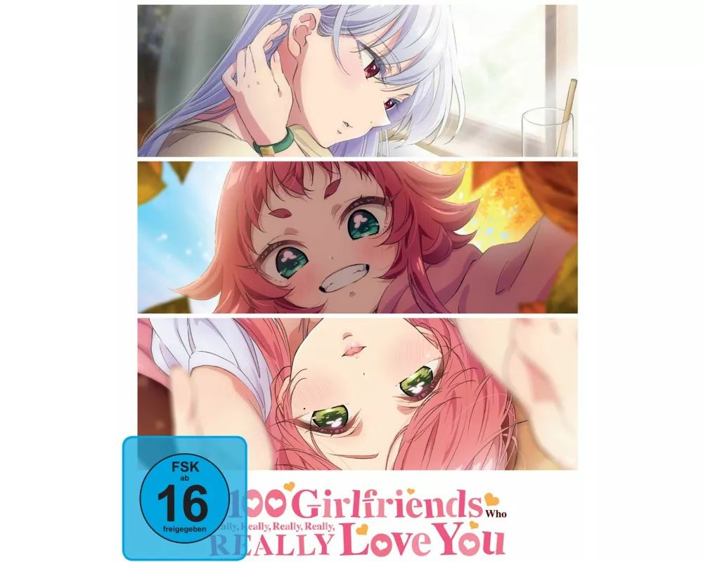 The 100 Girlfriends Who Really Really Really Really REALLY Love you - Staffel 1 - Vol.2 - [DVD]
