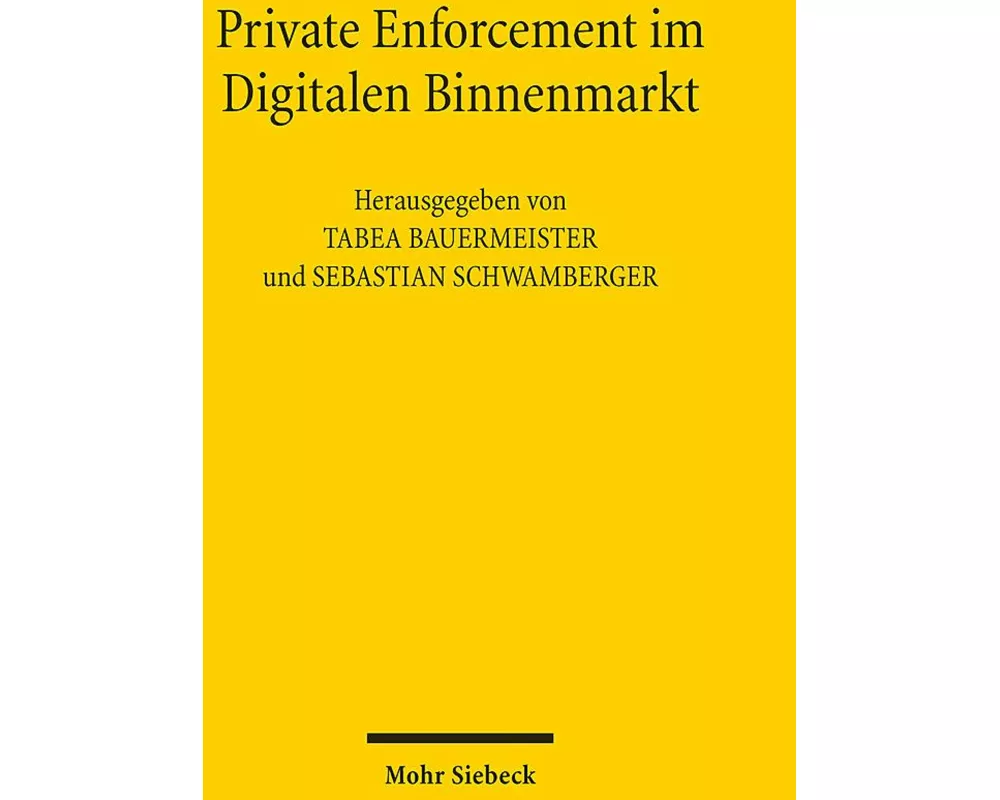 Private Enforcement im Digitalen Binnenmarkt