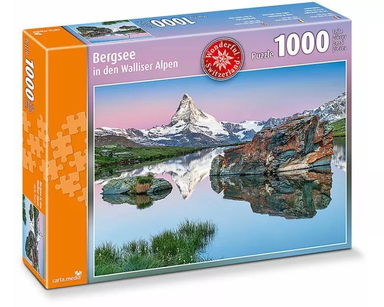 Bergsee in den Walliseralpen