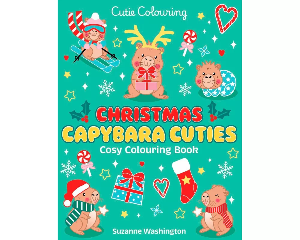 Christmas Capybara Cuties