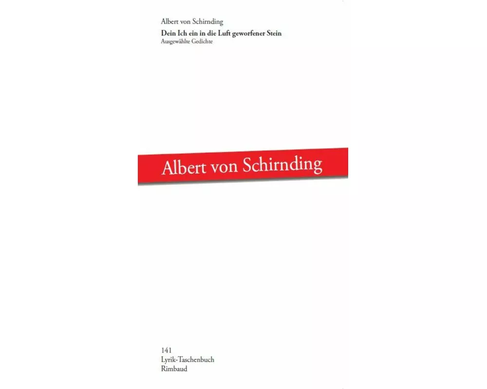 Dein Ich ein in die Luft geworfener Stein