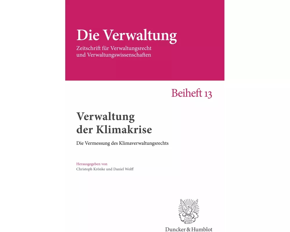 Verwaltung der Klimakrise