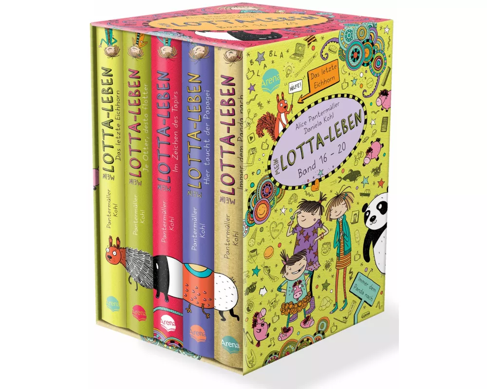 Mein Lotta-Leben (Bde. 16-20) im Schmuckschuber