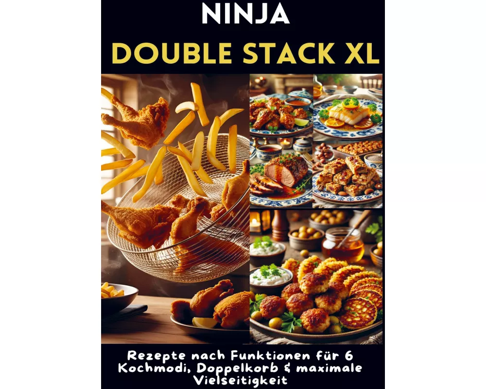 Ninja Double Stack XL Heißluftfritteusen-Kochbuch