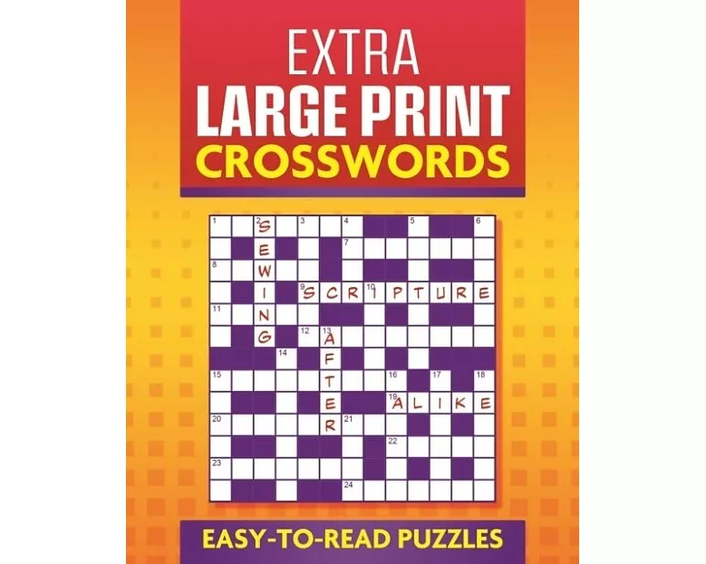 Extra Large Print Crosswords