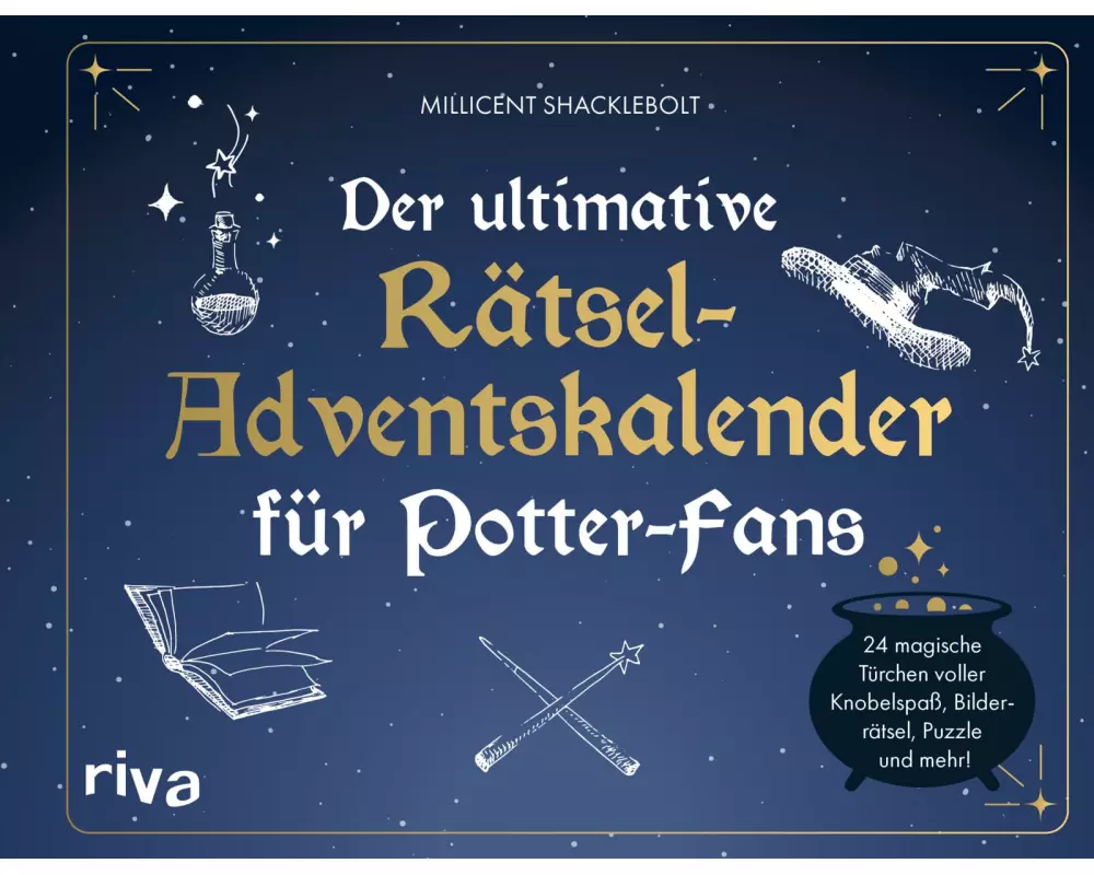 Der ultimative Rätsel-Adventskalender für Potter-Fans