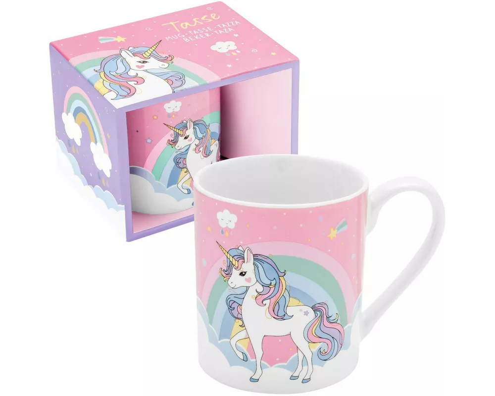 Tasse mit Motiv 'Einhorn'