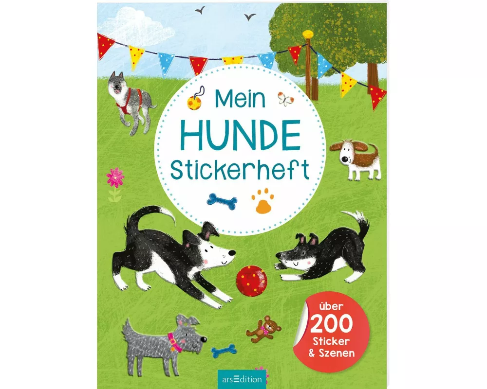 Mein Hunde-Stickerheft