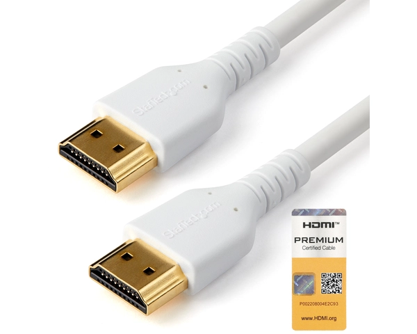 StarTech.com 1m Premium Certified HDMI 2.0 Cable with Ethernet