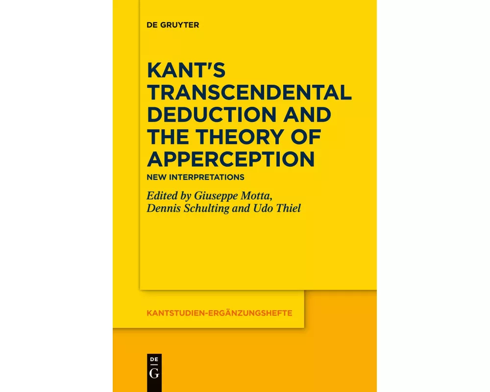 Kant's Transcendental Deduction and the Theory of Apperception
