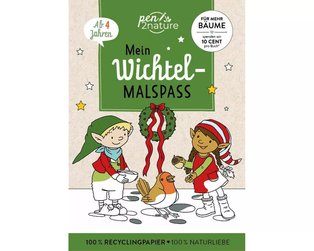 Mein Wichtel-Malspaß