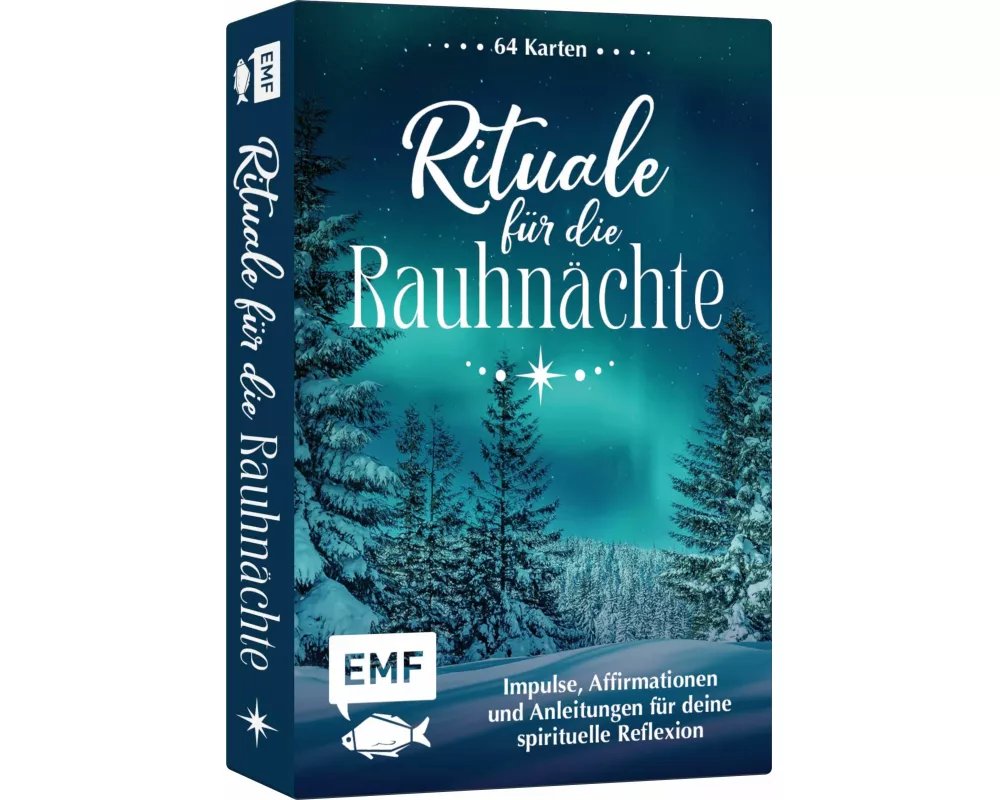 Kartenbox: Rituale für die Rauhnächte | Impulse, Affirmationen und Anleitungen für deine spirituelle Reflexion