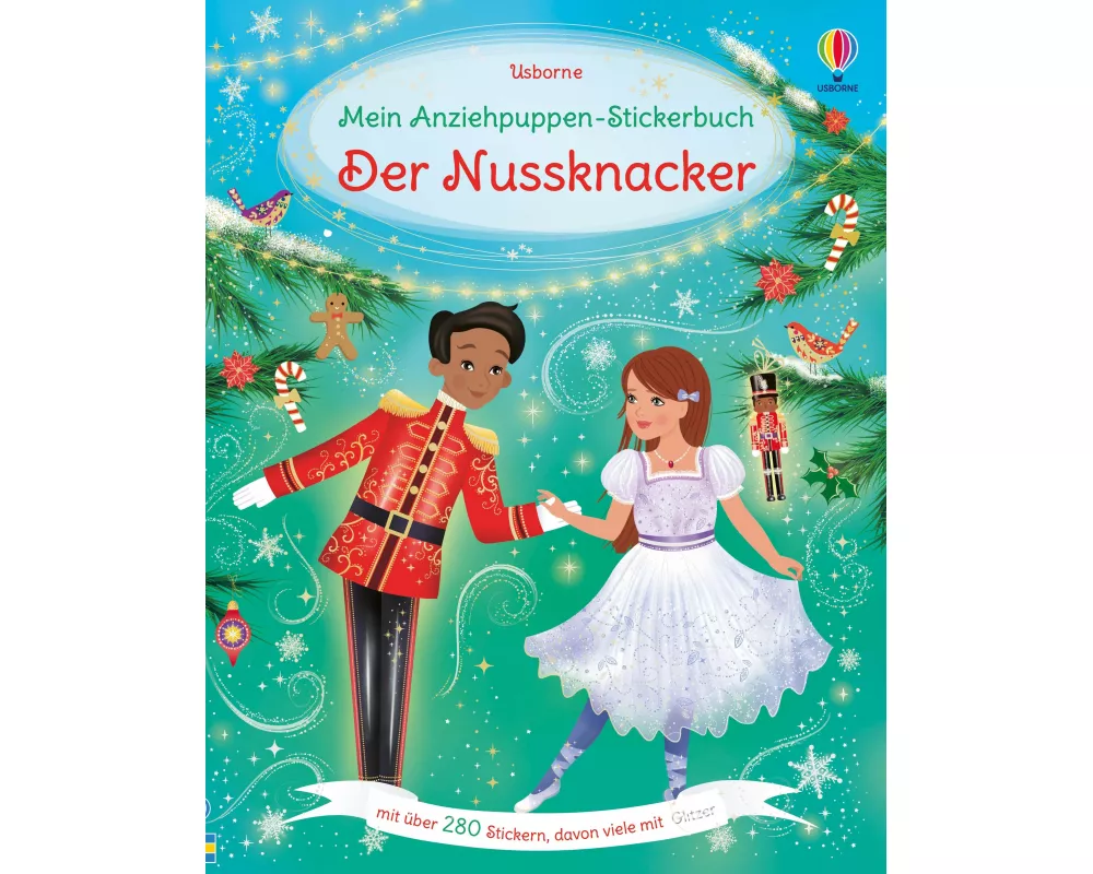 Mein Anziehpuppen-Stickerbuch: Der Nussknacker