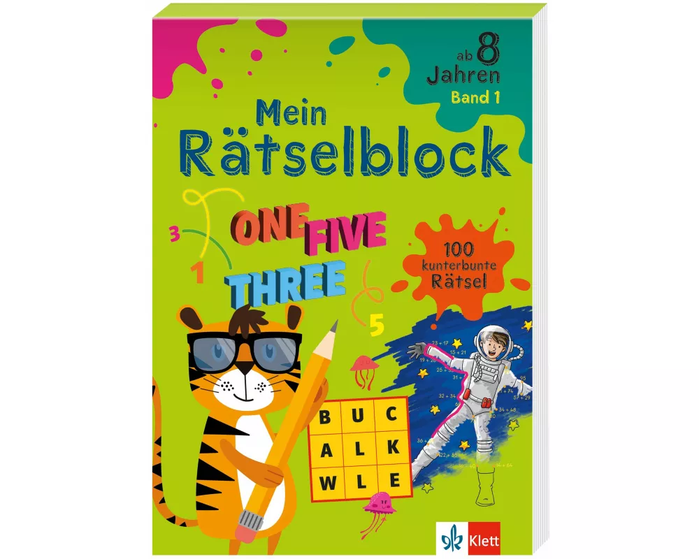 Klett Rätselblock ab 8 Jahren Band 1