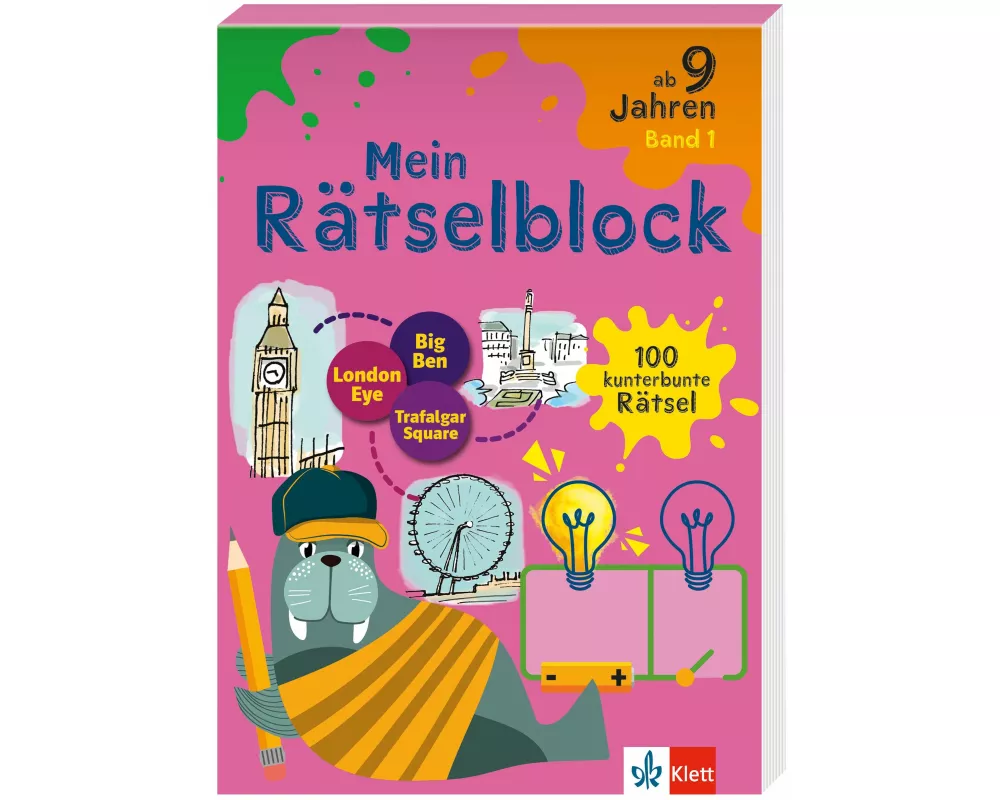 Klett Rätselblock ab 9 Jahren Band 1
