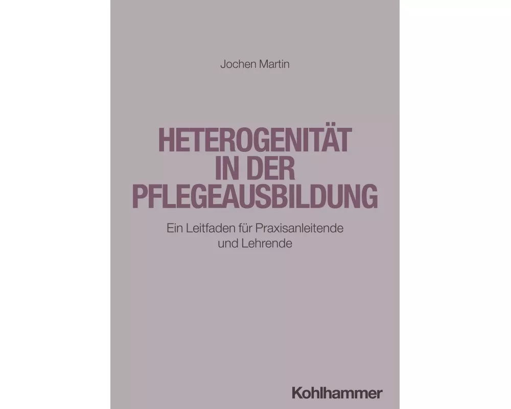 Heterogenität in der Pflegeausbildung