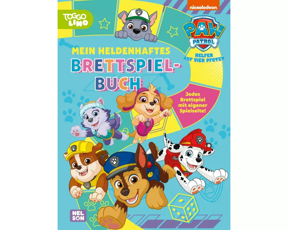 PAW Patrol Mitmachbuch: Mein heldenhaftes Brettspielbuch