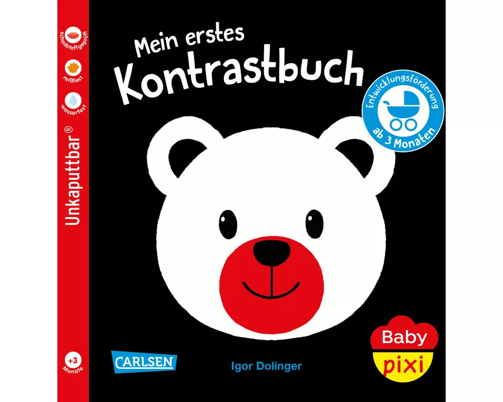 Baby Pixi (unkaputtbar) 156: Mein erstes Kontrastbuch ab 3 Monaten