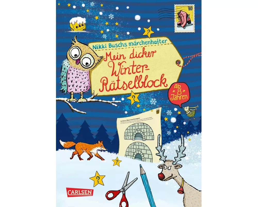 Mein dicker Winter-Rätselblock