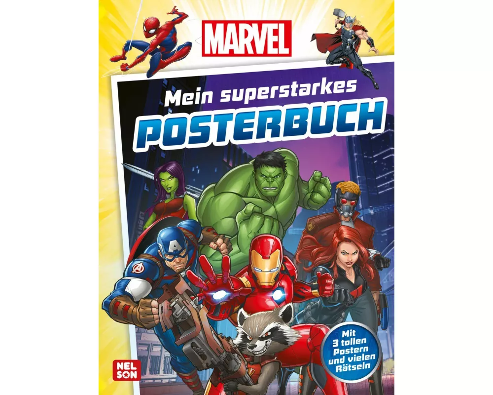 Marvel: Mein superstarkes Posterbuch