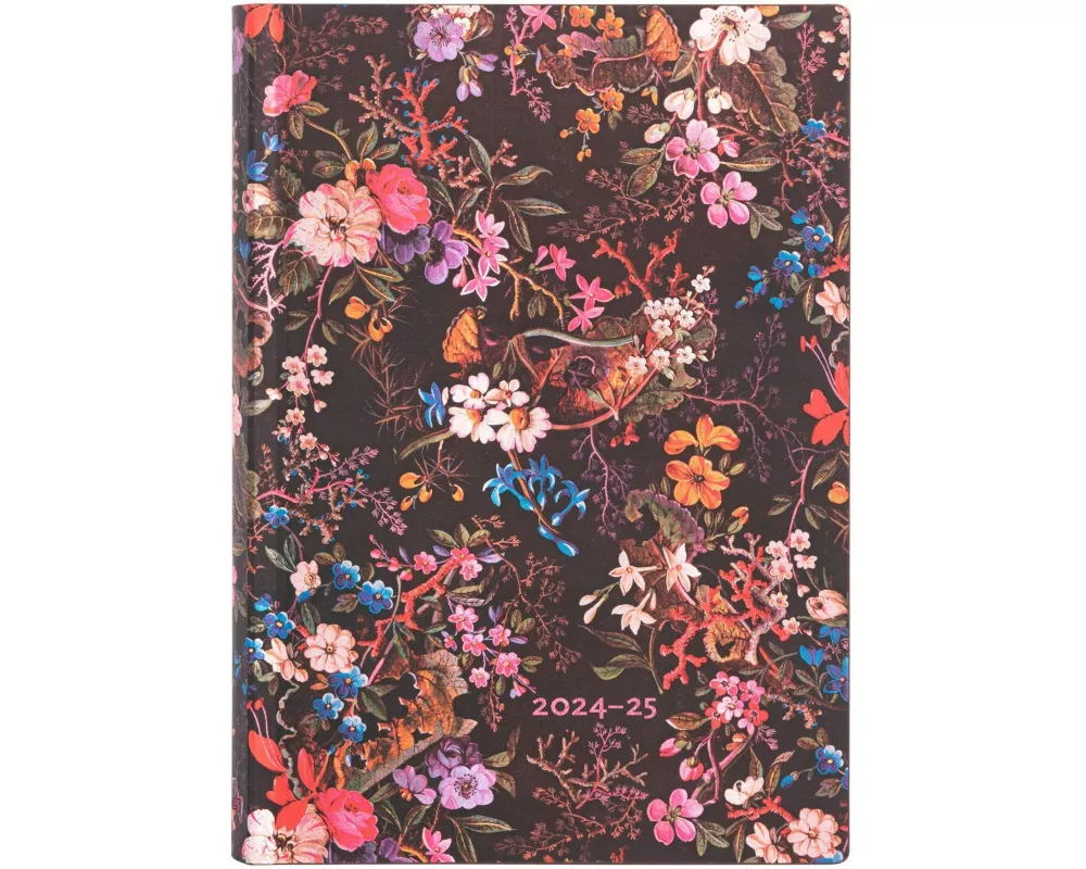 13-Monatskalender Flexi 2025 Floralia, Midi, Tagesüberblick