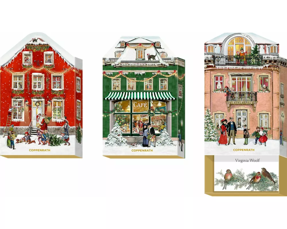 Adventskalender-Schachtel – Mein kleines Weihnachtshaus