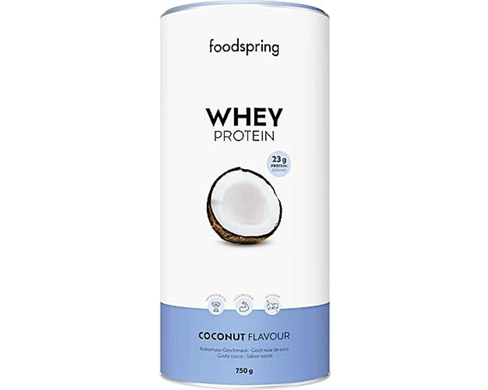 Foodspring Pulver Whey Protein Kokos 750 g