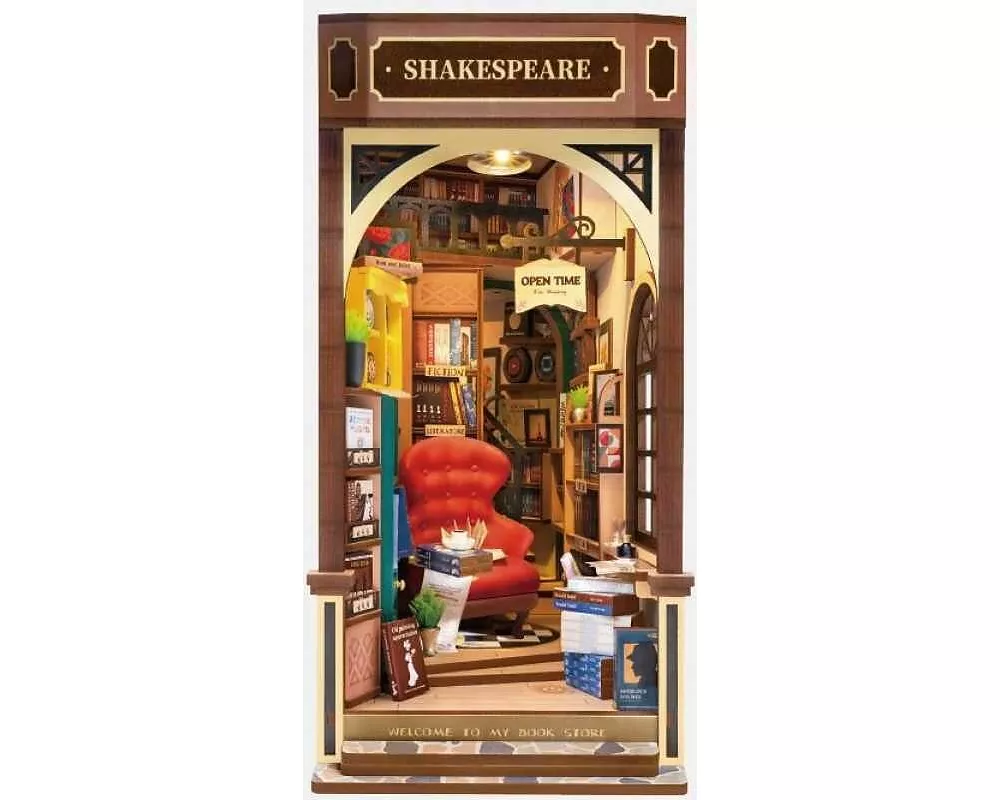 Modellbausatz 'Bookstore'