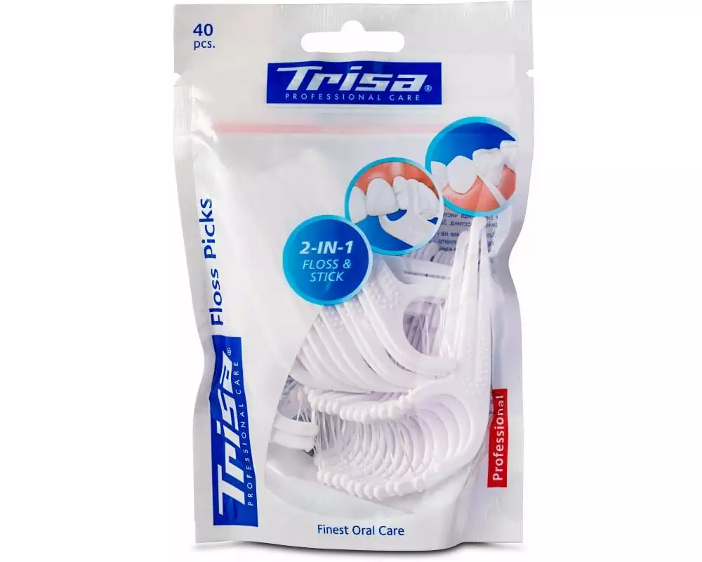 Trisa Zahnseide Floss Picks