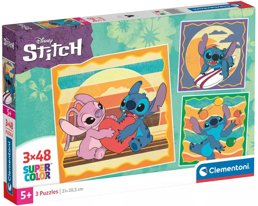 Clementoni Puzzle Stitch 3-in-1