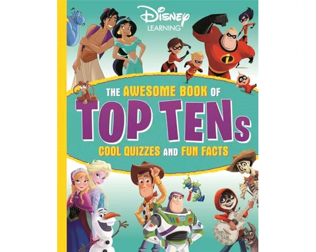 Disney Learning: The Awesome Book of Top Tens