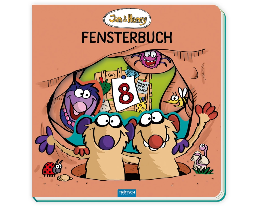Trötsch Jan und Henry Fensterbuch Pappenbuch