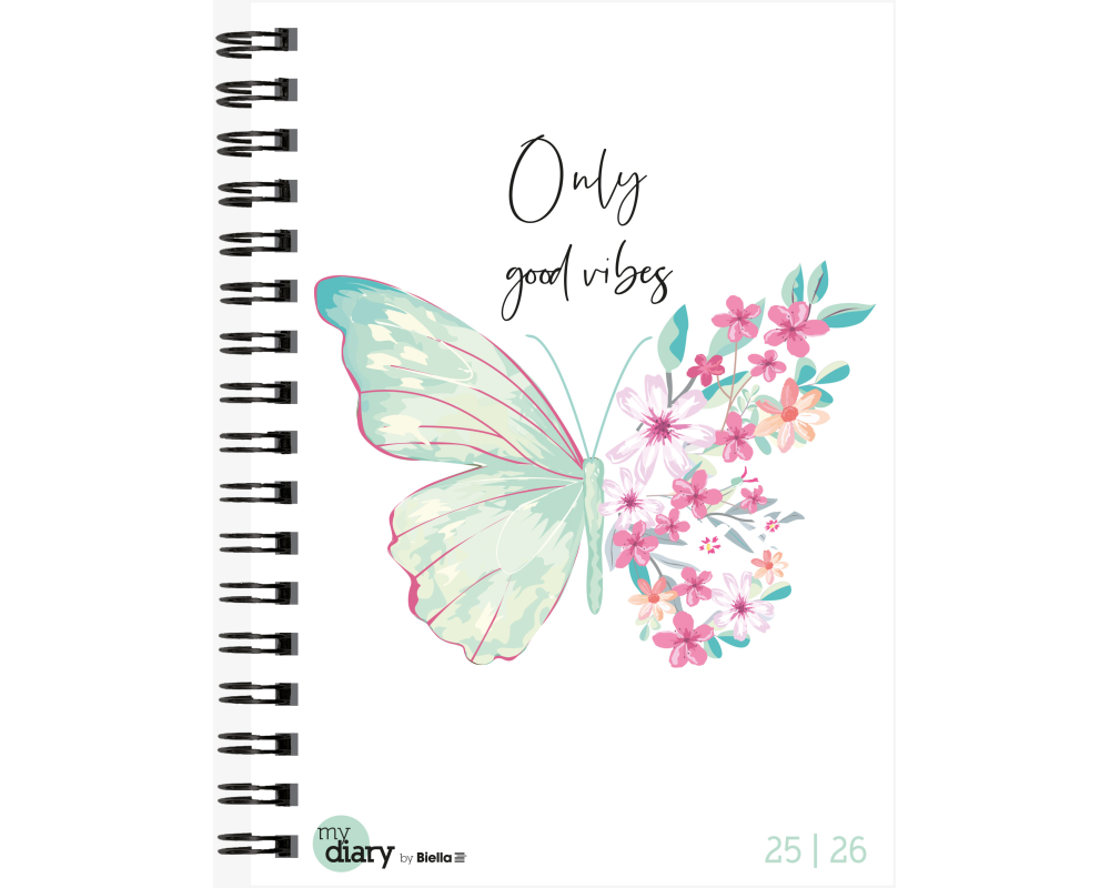 BIELLA Schüleragenda Style 25/26 806537890026U 1W/2S 14.5x20.5cm