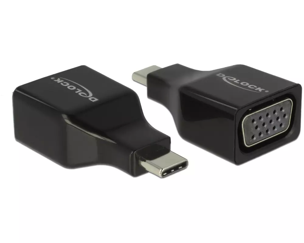 Delock Adapter USB-C - VGA (m-f)