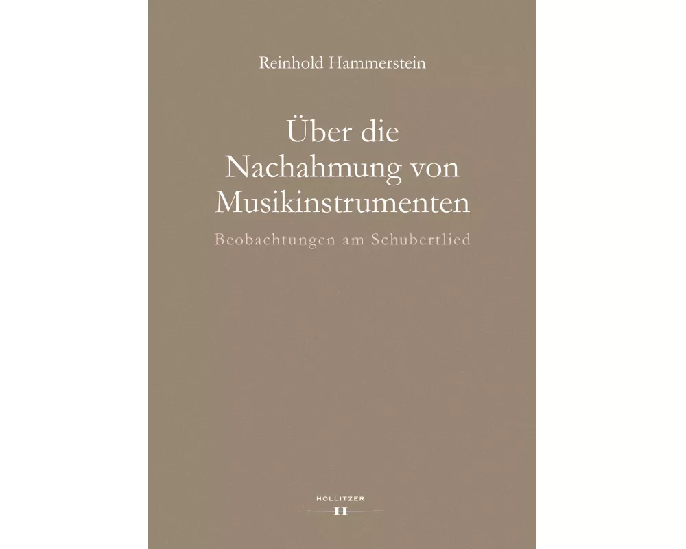 Über die Nachahmung von Musikinstrumenten